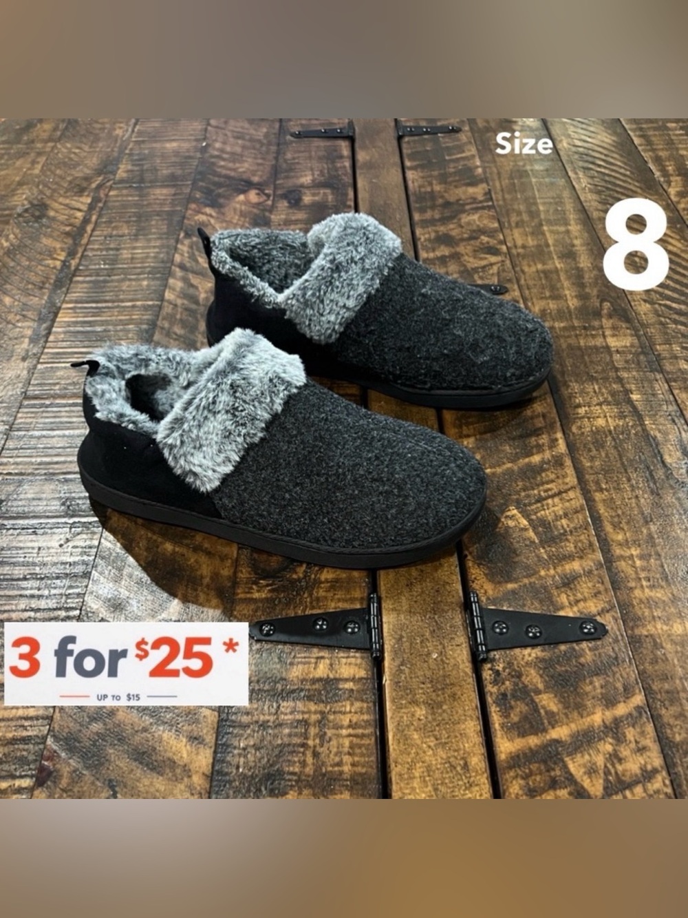 Cozy Gray Women's Slippers